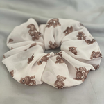 くま柄🧸ビッグシュシュ