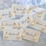 【上白石萌音様ご着用商品】しずく型淡水パールピアスorイヤリング