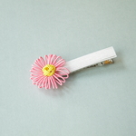 【SALE】現品限り 水引 ピンクのマーガレット ヘアクリップ