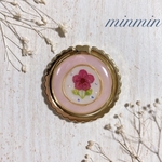 押し花　スマホリング　ハンドメイド