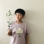 おはなTシャツ　130㎝　こどもでざいんじょ