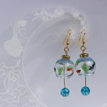 金魚の風鈴ピアス