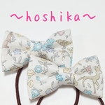 ❀送料無料❀現品限り！リバティプリントが可愛いヘアゴム♡【629】メドウテイルズ パステル