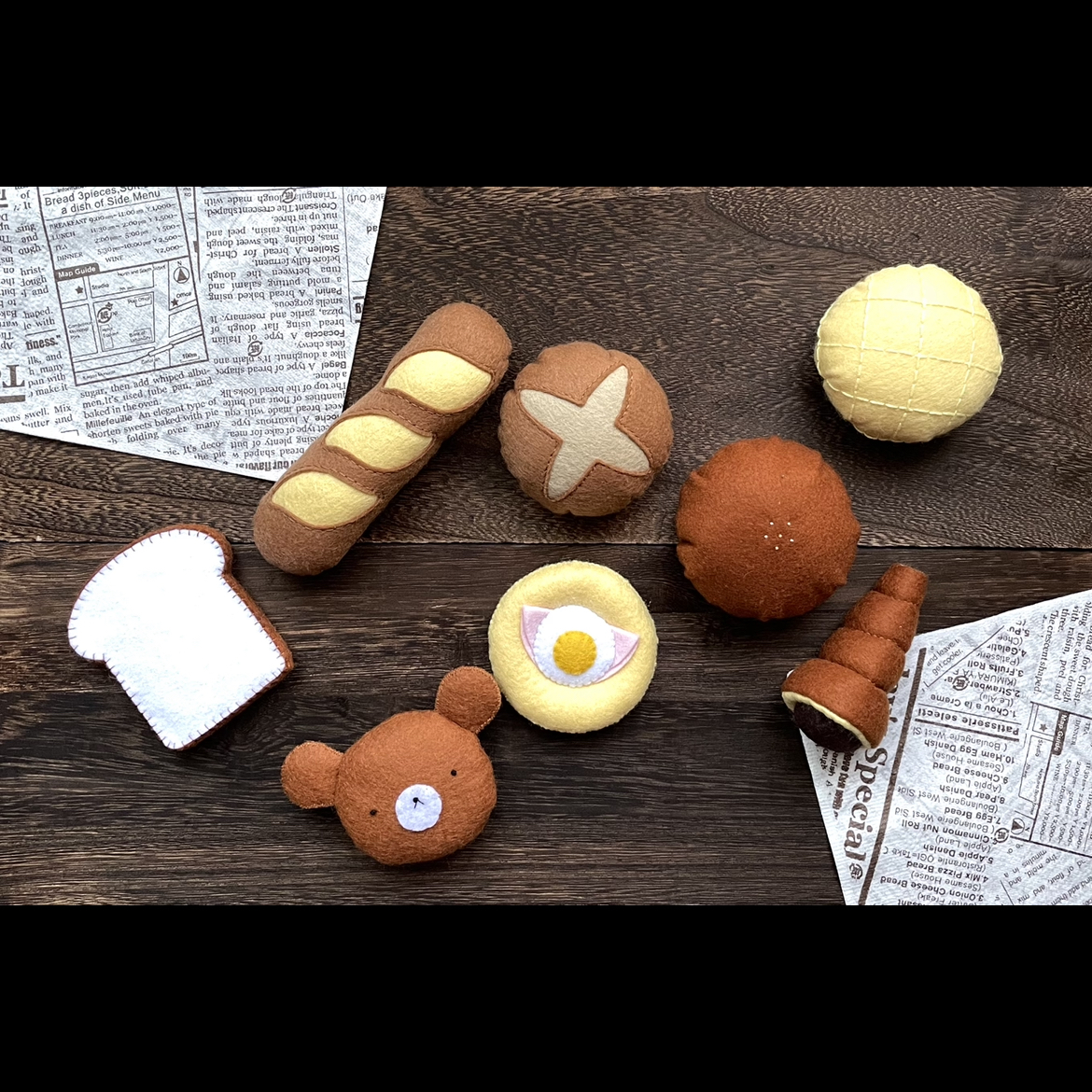 送料無料！フェルトケーキのマグネットセット - felt.biyori | minne