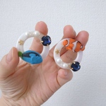 サマー✰︎フィッシュフープピアス