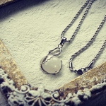 【天然石】クリスタルクォーツネックレス