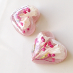 ガラスドーム♡✴︎✳︎【さくら色】✳︎✴︎ピアス、イヤリング