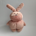 ぽってりウサギのぬいぐるみ(大)　①