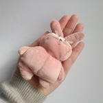 ぽってりウサギの小さなぬいぐるみ　①