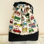 お着替え袋【レトロカー】