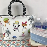 保冷バッグ ランチバッグ  わんちゃん柄