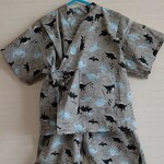 暑い夜に　甚平さん  　  ９０cm
