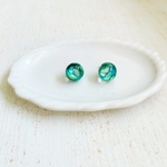 【ワンコイン】シェルボールピアス