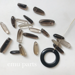 スモーキークォーツbeads8p