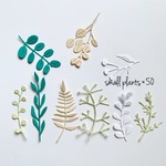 ダイカット　クラフトパンチ◇小さめプランツ　50まい