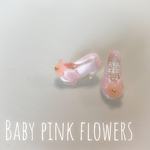  1/6ドールシューズ　【Baby pink Flowers】