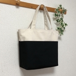 A4トートバッグ生成×黒