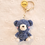 テディベアキーホルダー(opalネイビー)🧸