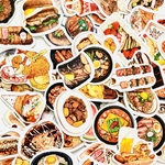 100枚おいしい韓国料理フレークシール　デザート100枚　ケーキなど