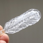 天使の羽根：波動玉®2【現品一点物/価格据置】Glass Feather