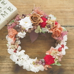 ＊＊SALE＊＊Bonheur Couronne ＜Fraise＞＊　幸せ舞い込むリース