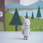 うさぎのトフィー　木彫り #113