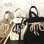 巾着ショルダー バッグ 2way ポシェット
