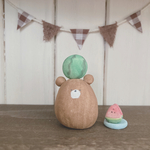 ちびくまちゃん♡とスイカ🍉*