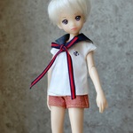 1/6ドールサイズ　セーラーセット試作品C