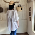 ドルマンシャツ　白