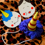 青鬼さん★鬼のつの・寝相アートや記念撮影！節分豆まき2月行事☆お昼寝アート