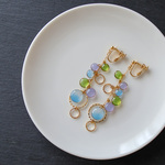 Grain color「あじさい青」ピアス・イヤリング