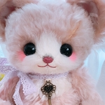 soft*cream #697 だっこして!藤色のベア♪
