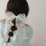 dot ribbon  White