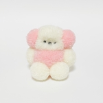まんまるコアラの毛糸のぬいぐるみ(ピンク)