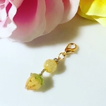 薔薇の蕾☆マスクチャーム（イエロー）✨