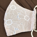 送料無料꙳★*ﾟ秋用マスク/大人用/プレゼントにも/冬用マスク/かわいい/冬用/爽やか/手作りマスク/ハンドメイド/レース/レースマスク/おしゃれ/オシャレ/抗菌仕様/抗ウイルス
