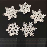 レース編みの雪の結晶