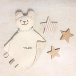 カシャカシャおもちゃ☆クマのジェームス＊いつでも一緒におでかけToy
