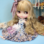 ブライスアウトフィット　リバティFelda ぶどう染めset