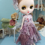 ミディブライス　wild  flowers  ぶどう染め