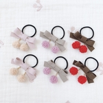 2個セット🍒ポンポンチェリーのヘアゴム