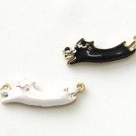 ねこちゃんコネクター（白猫＆黒猫）