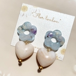 とろりフラワー② ピアス／イヤリング