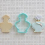 香水瓶丸いタイプのクッキー型　【人魚姫のひみつ】シリーズ