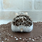 お尻ぷりっとハリネズミ 羊毛フェルト