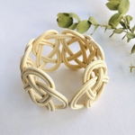 No.238  籐（ラタン）のバングル♡夏にぴったり♡夏のアクセサリー♥️