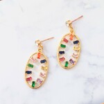 再販⭐カラフルストーンのピアス