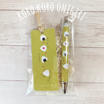 ボールペンとしおりのセット【コロコロおにぎり】