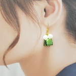 リボンピアス(みどり)